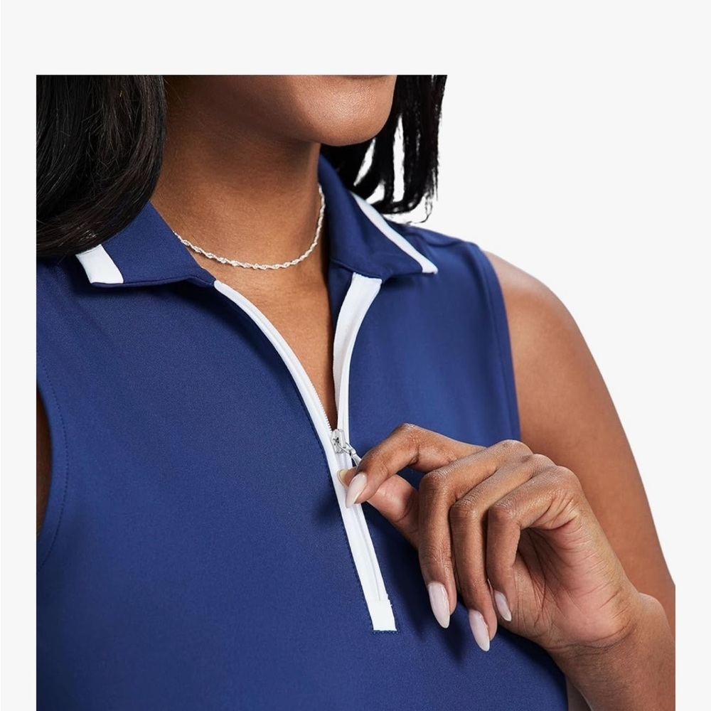 IZOD Women's Tennis Dress Athletic Performance Stretch new 🆕 - Picture 4 of 11